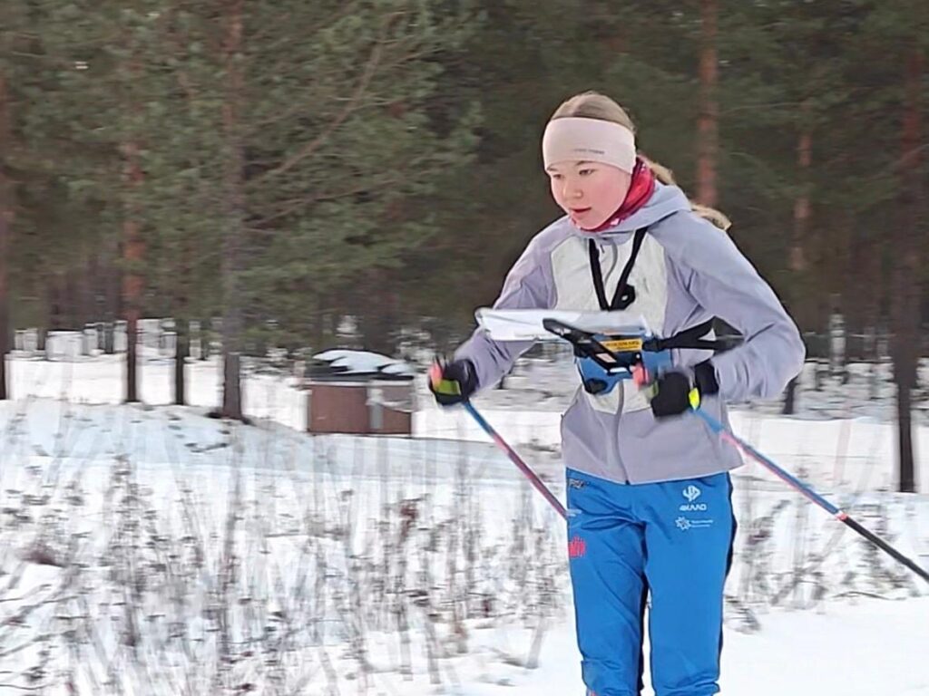 Hiihtosuunnistaja Tiitu Takala