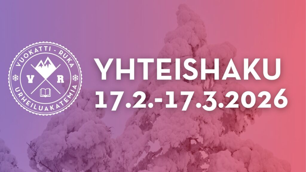 Luminen maisema, jonka päällä lukee teksti YHTEISHAKU 17.2.-17.3.2026