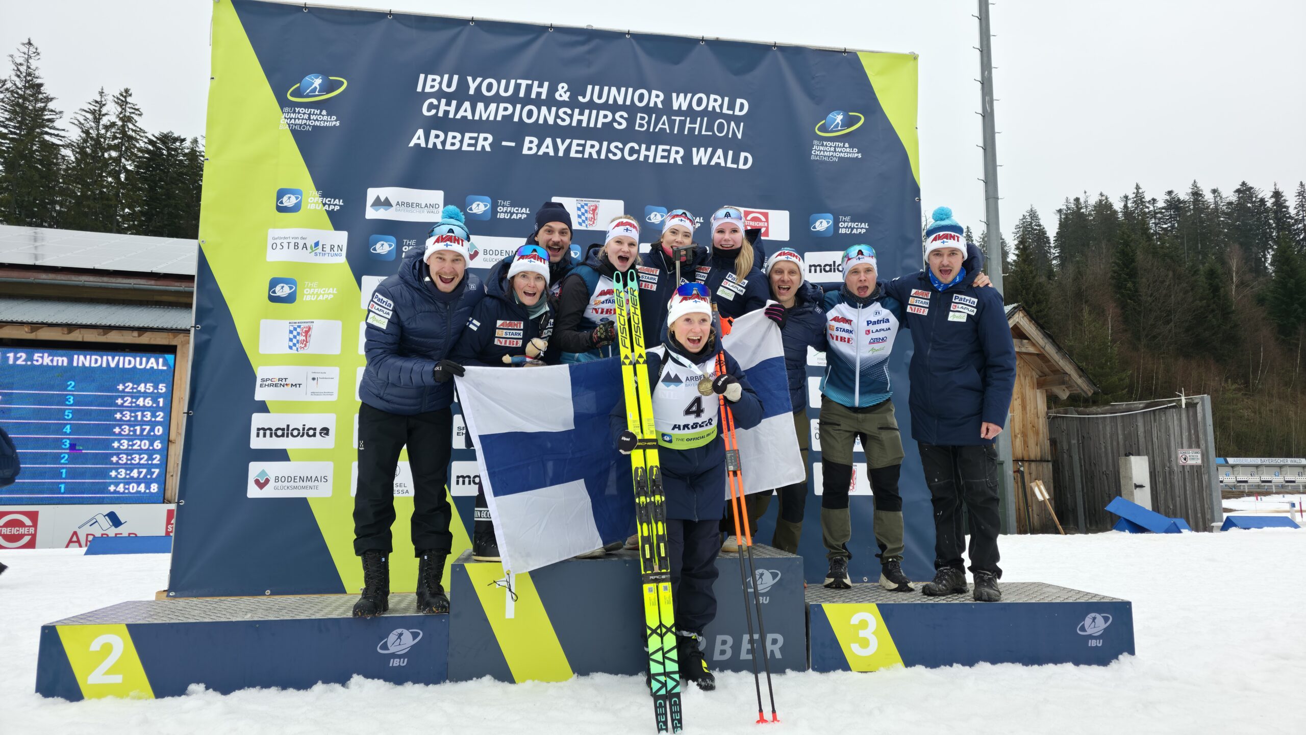 Kuva: Finnish Biathlon IBU cup Team and juniors