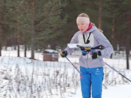 Hiihtosuunnistaja Tiitu Takala